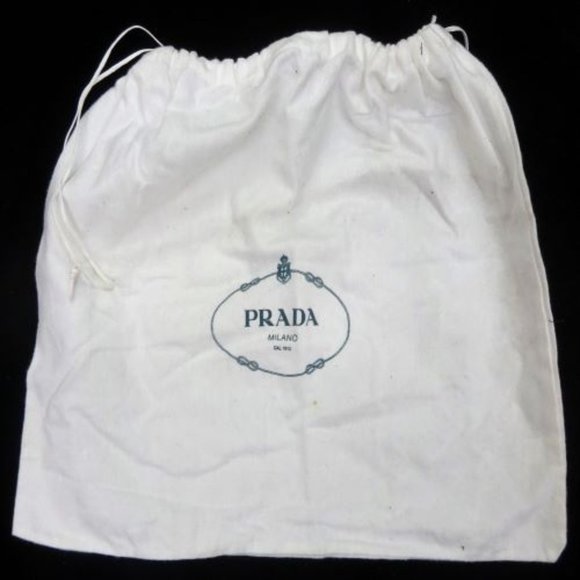 PRADA Authentic EMPTY BAG Fabric BAG Container POUCH BAG Display BAG Price CHEAP - Picture 5 of 12